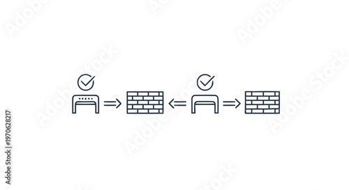 Conceptual Illustration of People Overcoming Obstacles and Achieving Goals.