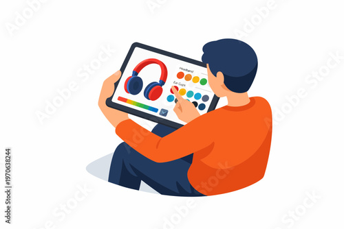 Augmented Reality Product Customization on Tablet