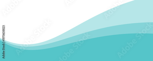 Cuadro en lienzo Refreshing shimmering water abstract background frame vector illustration materi