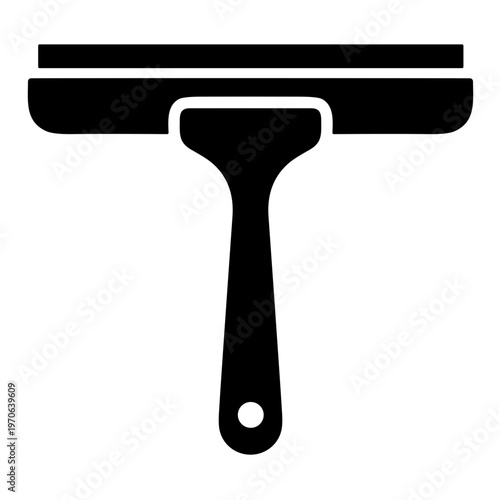 vector illustration of an squeegee