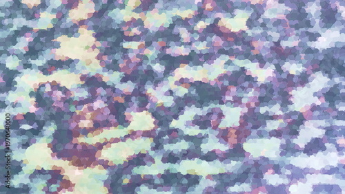 Abstract Oil Paint Impressionist Texture Background with Purple and Blue Pastel Color Tones