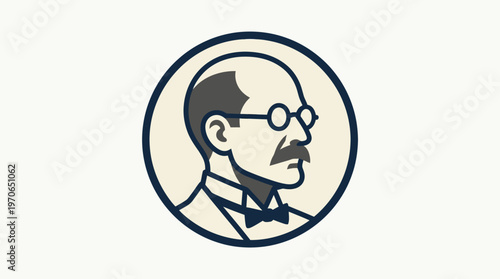 Retro Portrait of a Distinguished Gentleman