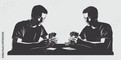 chess knight move vector illustration