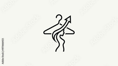 Fashion Forward Elegant Logo Concept for Style and Growth