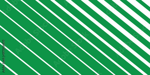 Green and white diagonal stripes. Seamless vertical striped pattern. eps 10