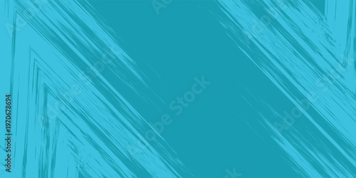 Foto Thick Grainy blue bold brush stroke with spray texture