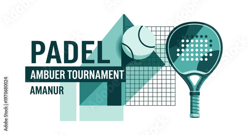 Padel Ambuer Tournament Amanur Graphic Design