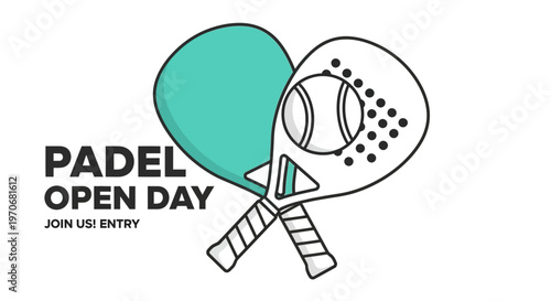 Padel Open Day: Join Us for a Fun Event with Rackets and a Tennis Ball