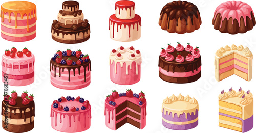 Set of Retro Wooden Televisions with Antennas and Classic Screens for Vintage, Nostalgic, and Media Design Illustrations