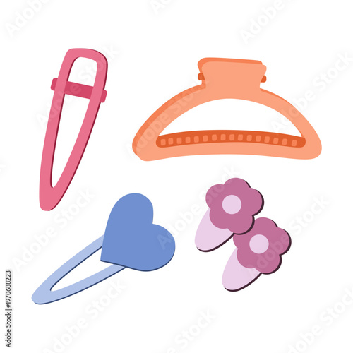 Cute and kawaii hair clips for girl