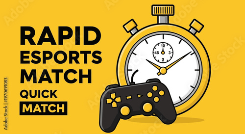 Rapid Esports Match Quick Play Gaming Session Timer Controller