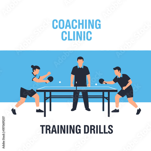 Ping Pong Coaching Clinic: Dynamic Table Tennis Training Session with Expert Guidance
