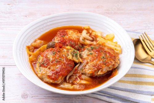 ミートボールトマト煮