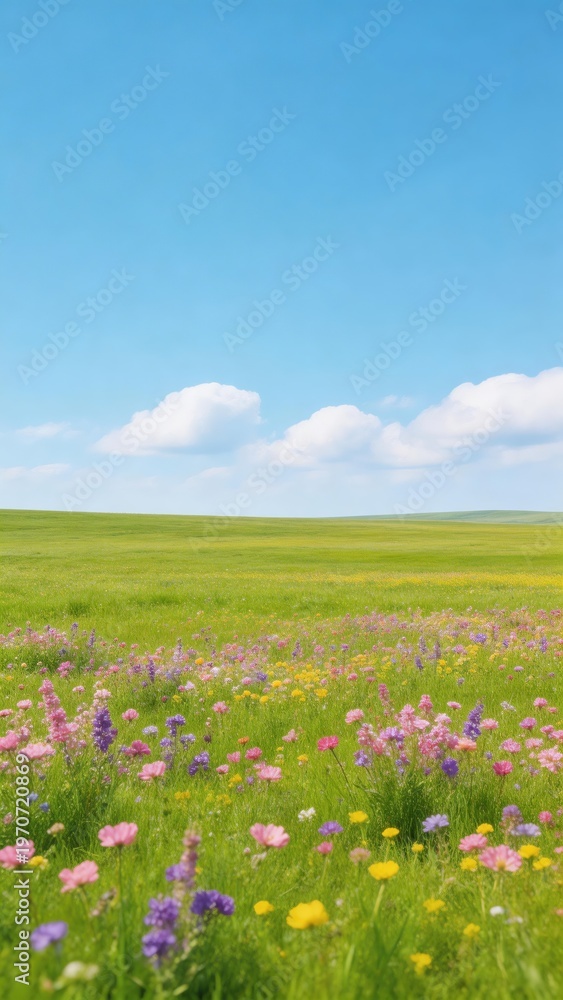 Fototapeta premium The vast and boundless grassland