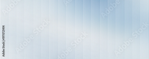 Minimalist white and light blue abstract background with vertical pinstripe pattern. Modern clean aesthetic with soft gradient for corporate identity, medical backdrop.