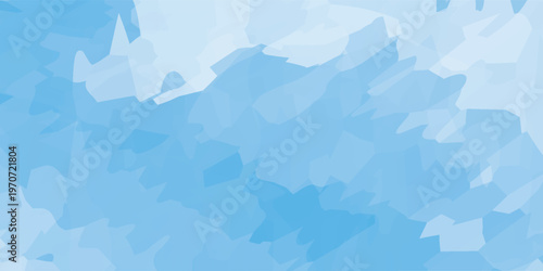 Abstract Blue Watercolor Wash Background Texture.