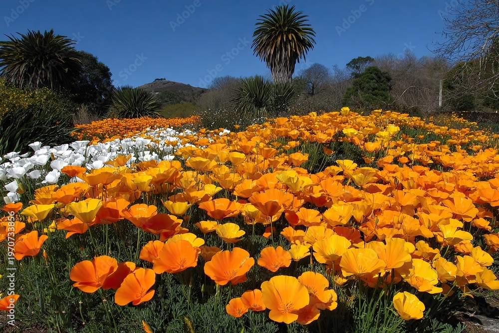 Fototapeta premium field of tulips