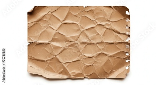 A Pixelated Image of a Brown Surface with Crumpled Texture