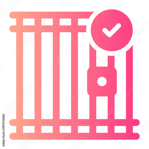 jail gradient icon