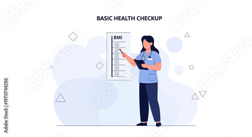 Doctor Explains BMI Chart for Basic Health Checkup, Medical Consultation