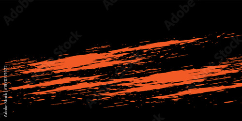 Orange brush background for banner, wallpaper, sales banner and poster