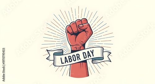 labor day poster logo