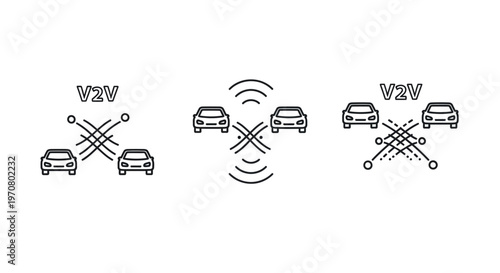 Vehicle to Vehicle Communication Technology.