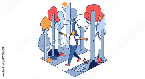 Man working out with dumbbells exercising.