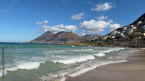 Glencairn Beach, Cape Town on a sunny summer’s day.