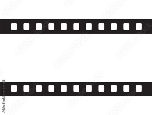 Film strip negative a visual representation of photographic memories and analog capture