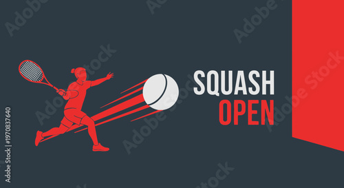 Squash Open: Dynamic Visuals of Athleticism and Sportsmanship in a Fast-Paced Match