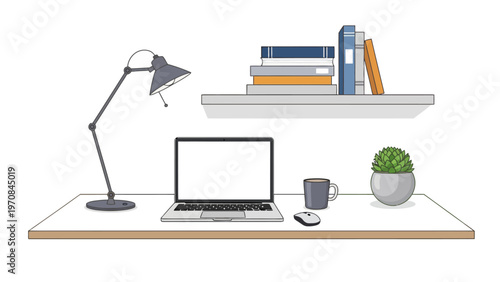 Home Office Workspace Setup.