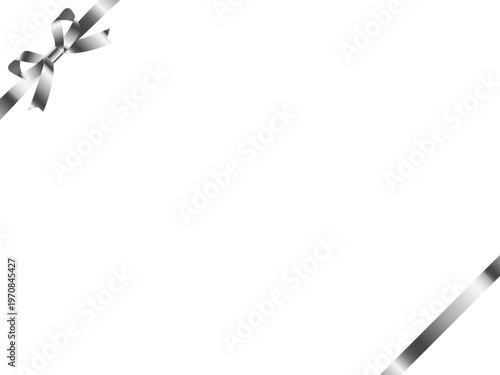 リボン蝶輪2、斜F、2銀