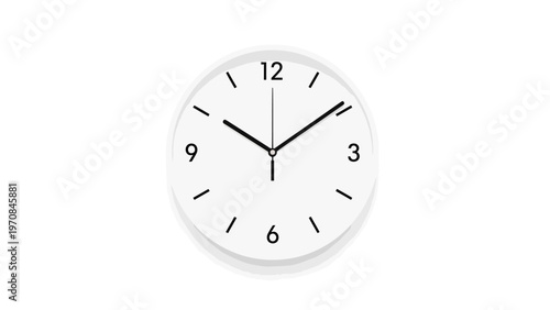 Wall Clock Time Concept.
