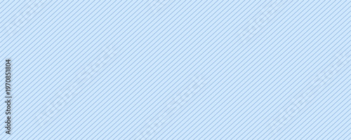 Blue slanting lines pattern. Geometric classic thin line seamless background. Vector