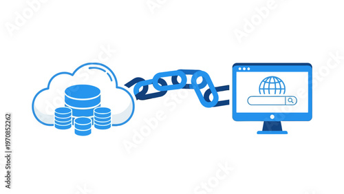 Cloud Data Storage Connection.
