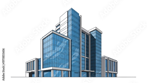 Modern Office Building Design.