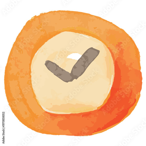 わんぱく水彩シリーズ 幼稚園・保育園向け 時計のアイコン スケジュール