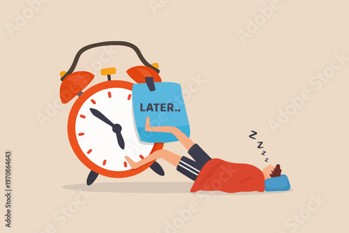 Lazy Day and Time Concept