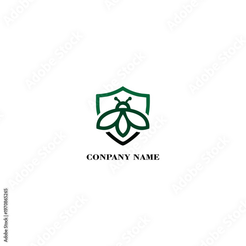 Insect Guard Logo with Green Theme
