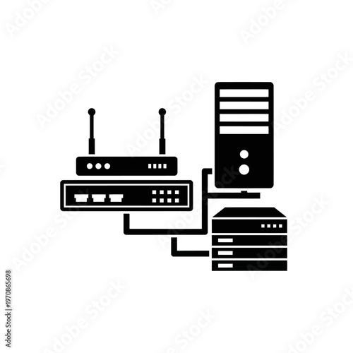 Computer server and network equipment.