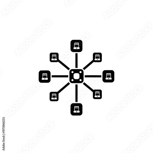 Network Connection Hub System.
