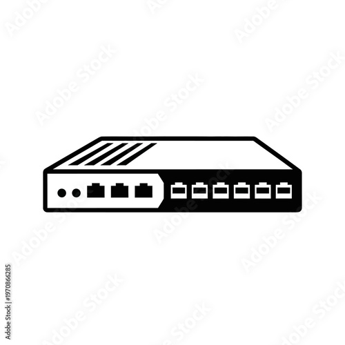 Network switch device for connectivity.