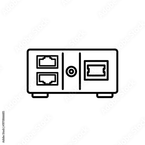 Simple safe box with slots.