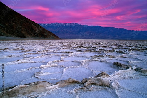 sunrise in the mountains