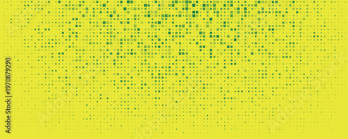 Bright pop art background in green and yellow colors dot haltone retro style, vector illustation full hd
