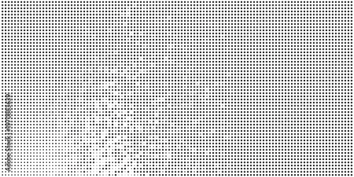 Abstract black and white halftone texture background with grunge distressed overlay and noise effect vector