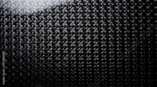 Black Plastic Bubble Wrap Texture Pattern for Packaging and Safety