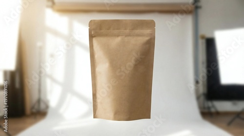 Eco friendly packaging, paper recycling, zero waste, natural products concept. Copy space.