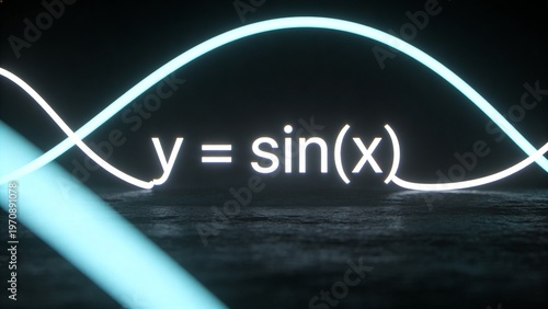 business graph on blackboard